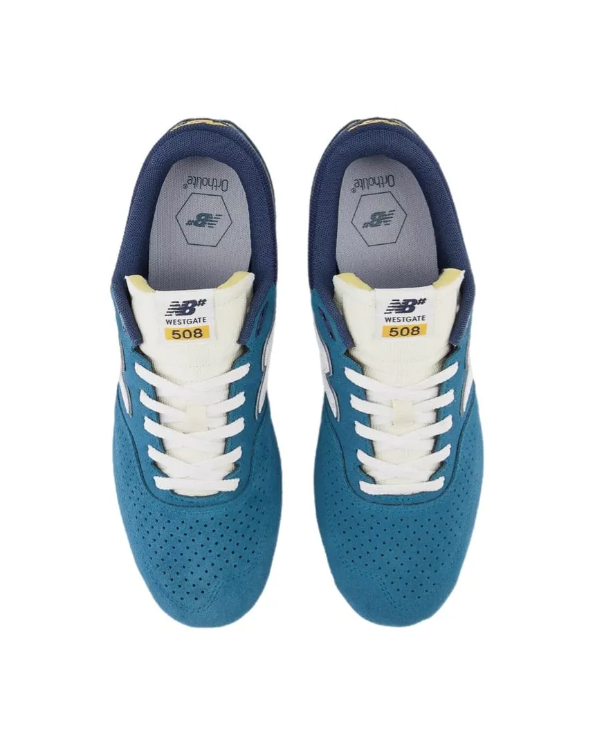 New Balance Numeric 508 Brandon Westgate - Teal / White