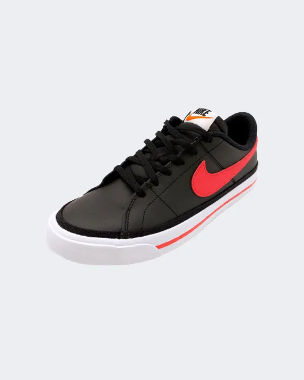 Nike Court Legacy Kids Lifestyle Shoes Black/Red