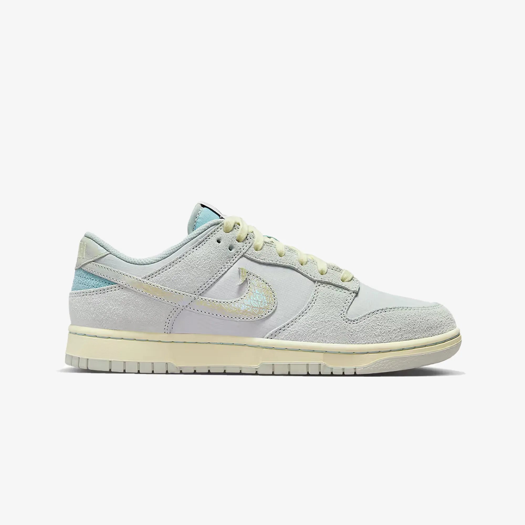 Nike | DUNK LOW  { LIGHT SILVER/OCEAN BLISS