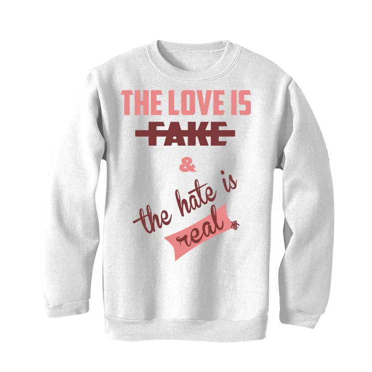 Nike Dunk Low WMNS “Valentine’s Day” | illcurrency White T-Shirt (Love is Fake)