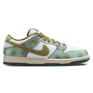 Nike SB - Dunk Low Alexis Sablone Chameleon (Oil Green/Desert Moss/White)