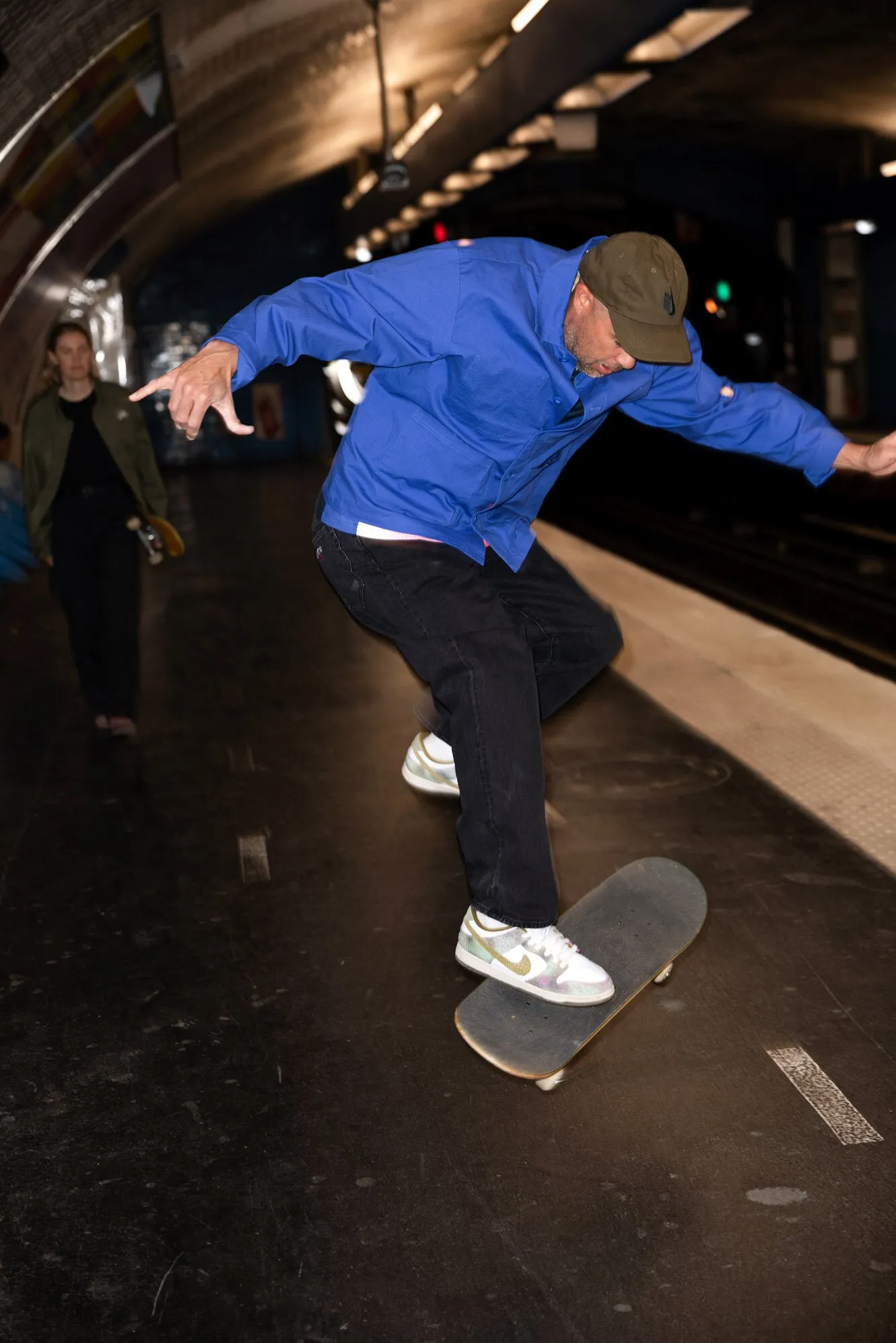 Nike SB Mens Skate Jacket Olympics Astronomy Blue