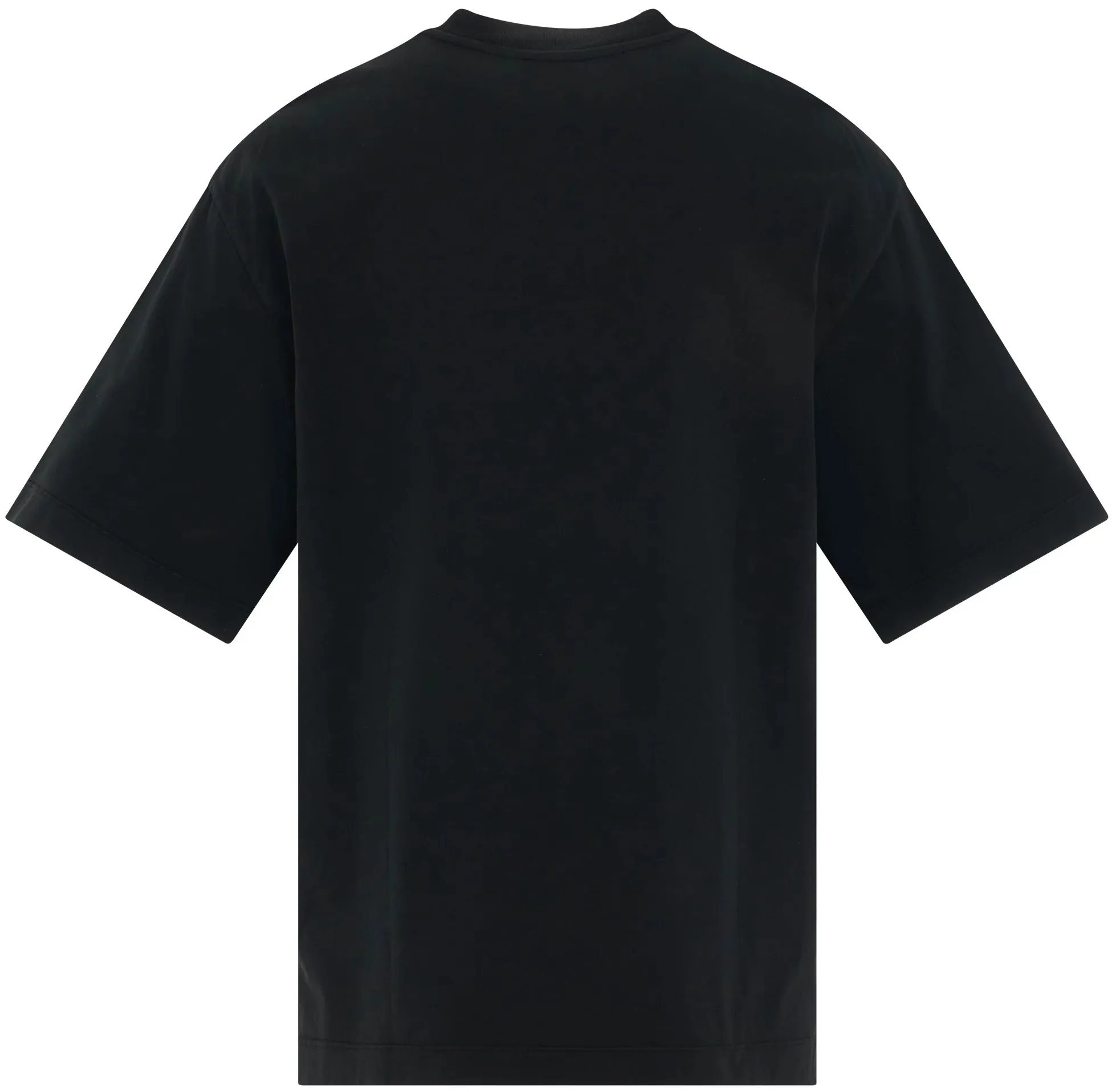 Off-White Bookish Laundry Oversized Skate Black T-Shirt