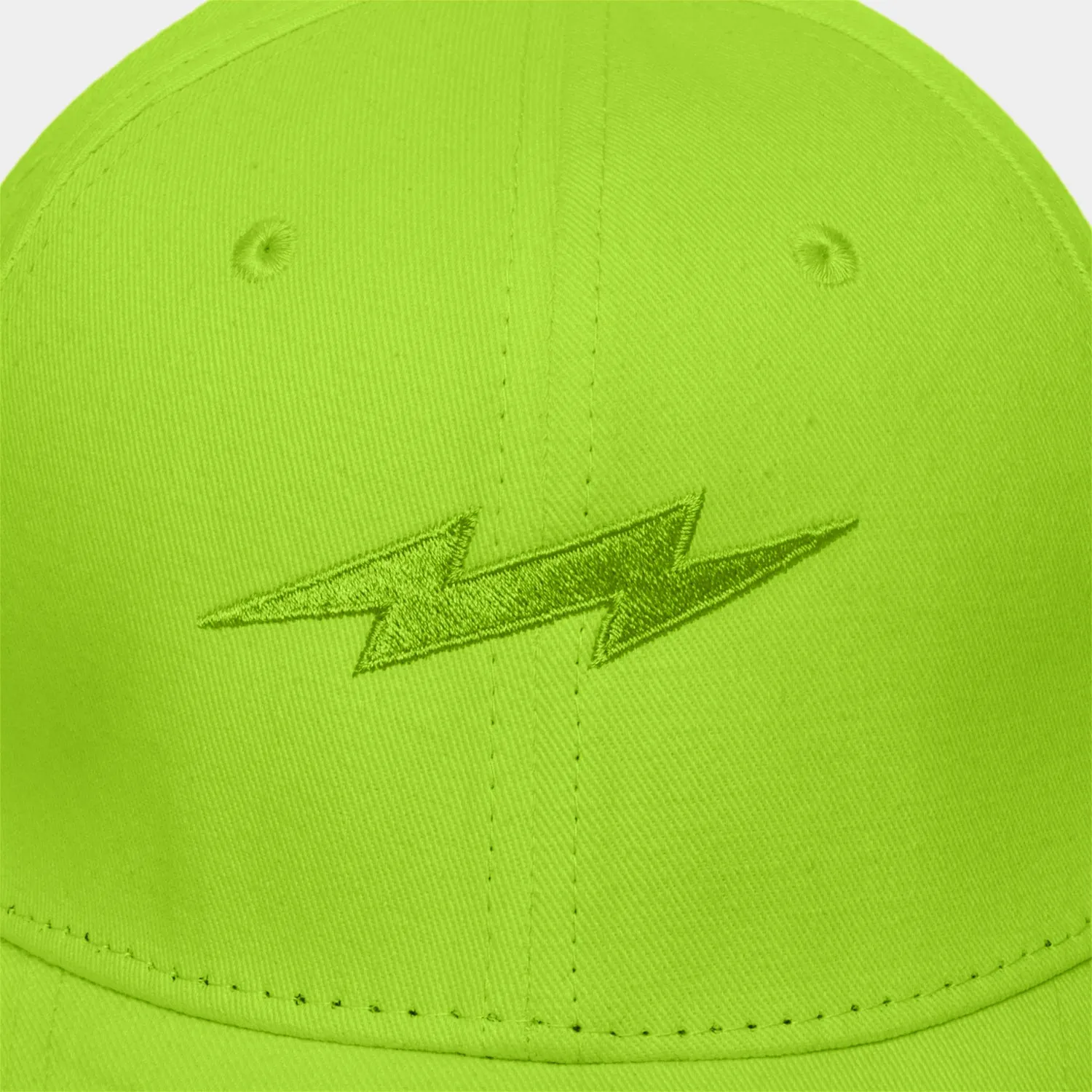 OG Thunder Baseball Cap Neon Green