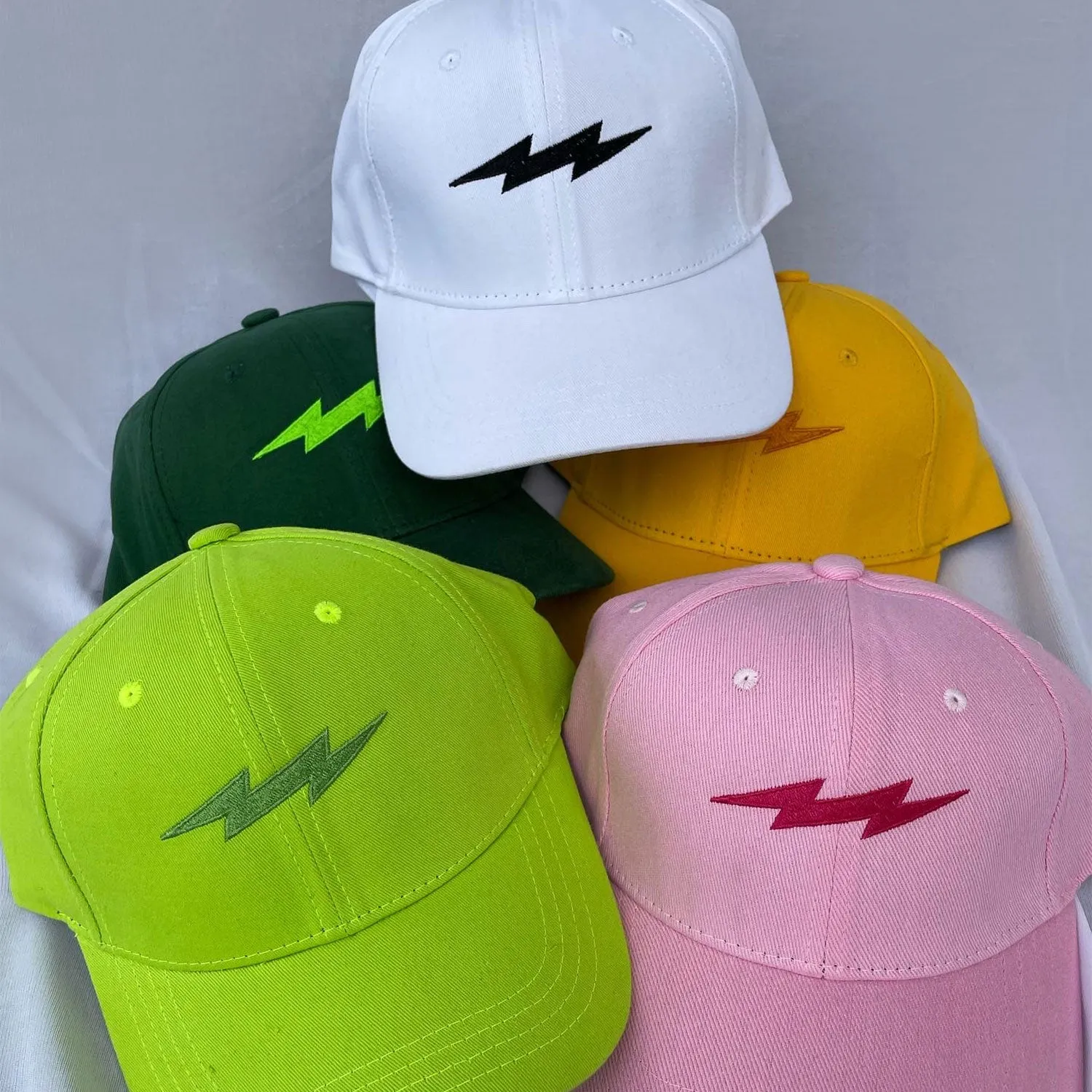 OG Thunder Baseball Cap Neon Green