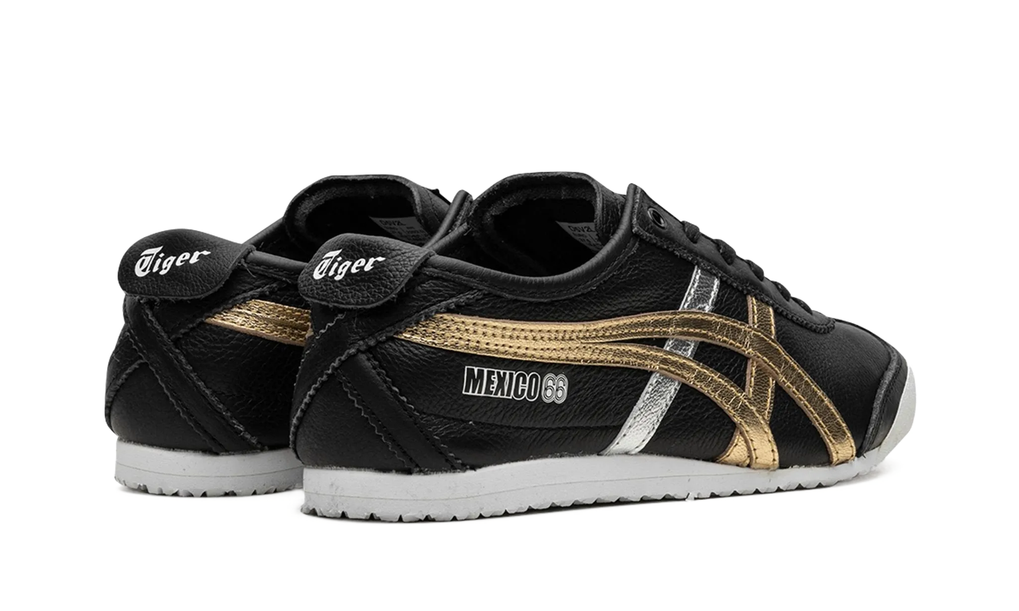 Onitsuka Tiger Mexico 66 Black Gold Silver