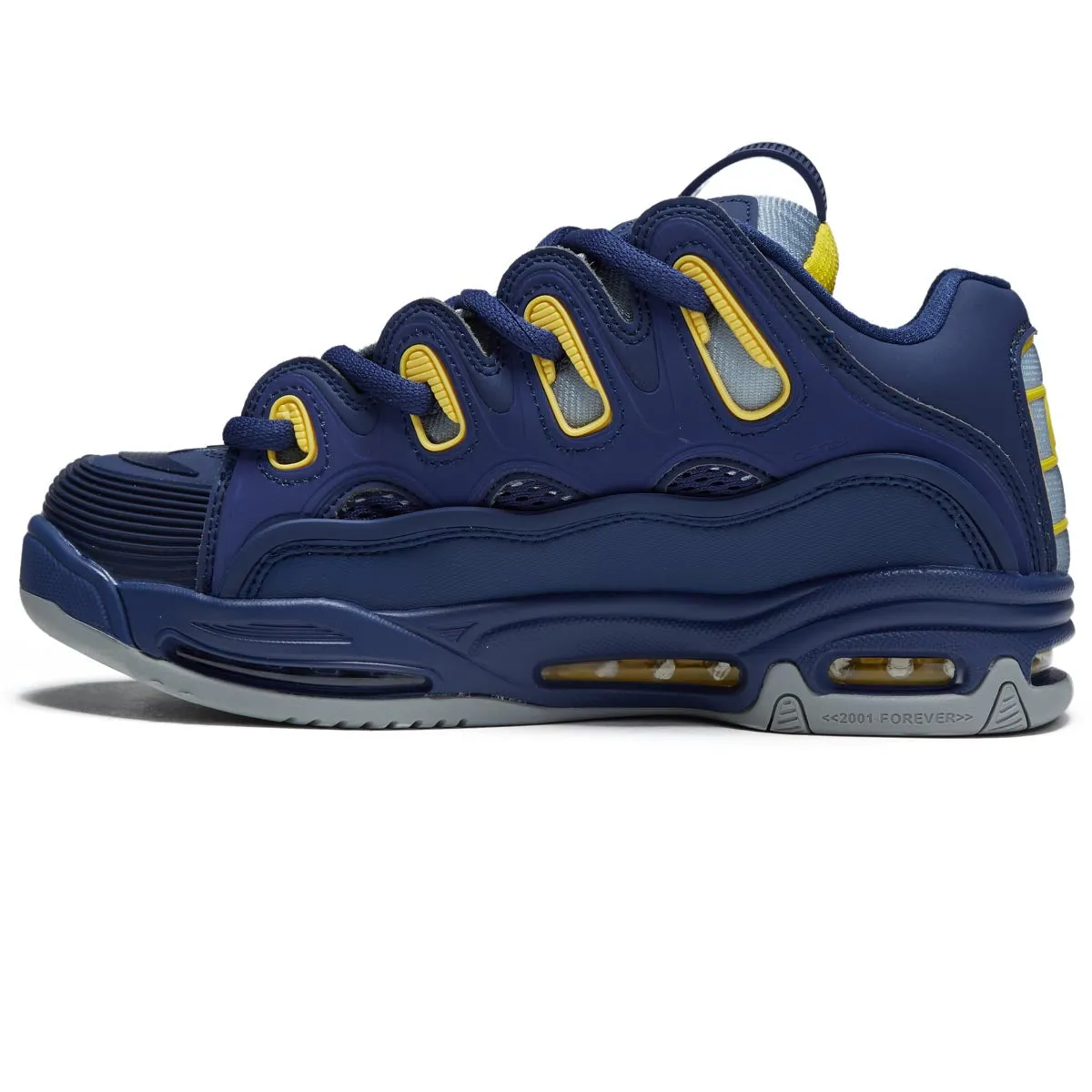 Osiris D3 2001 Shoes - Cadet Blue/Yellow