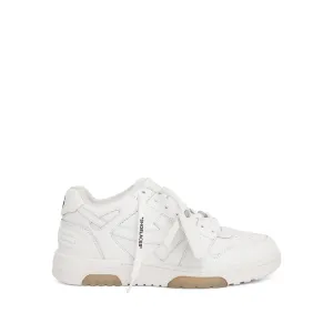 Out Of Office Leather Sneaker in White