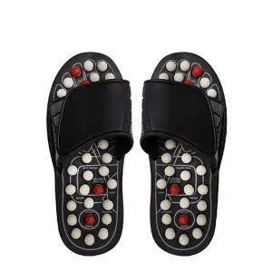 Pair Of Acupoint Reflexology Massage Therapy Slippers F49-8-68