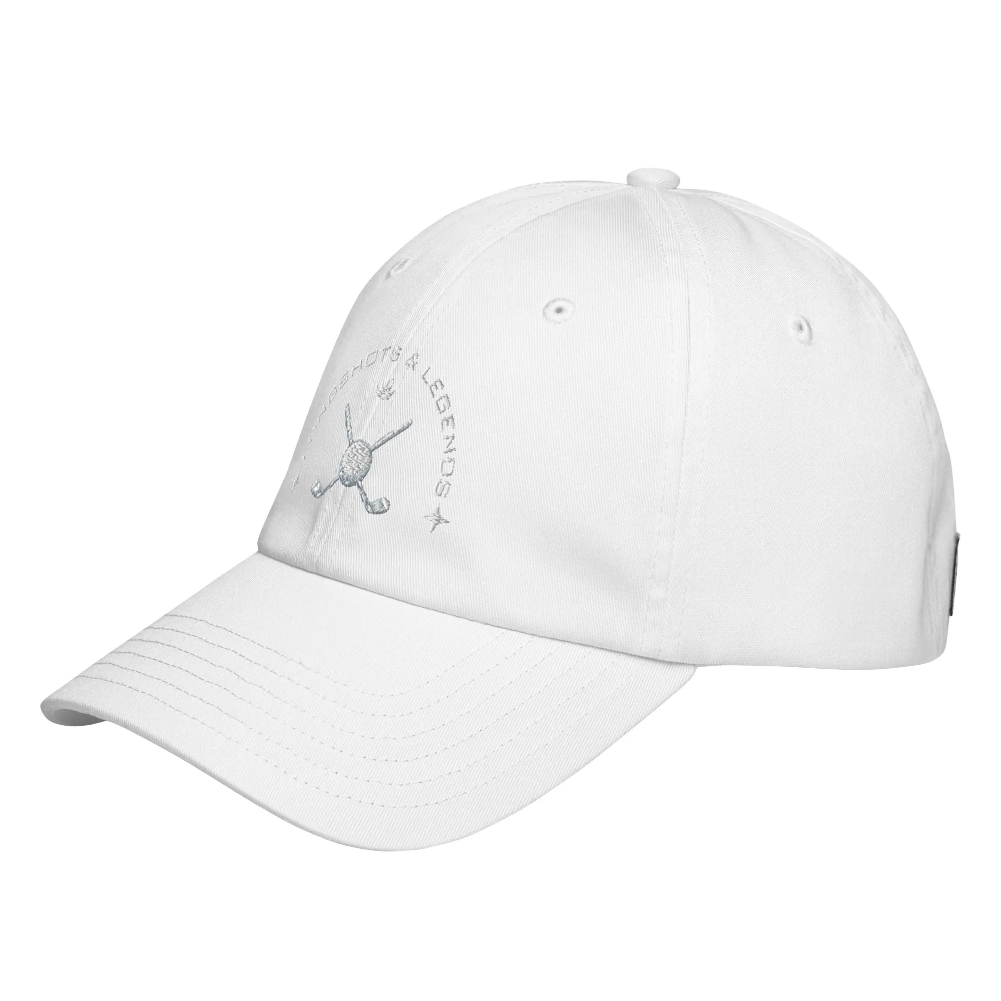 Personalized Golf Hat Embroidered Dad Hat Custom Ball Cap Golf Lovers Unisex Sports Apparel Custom embroidered Longshots & Legends Golf Hat