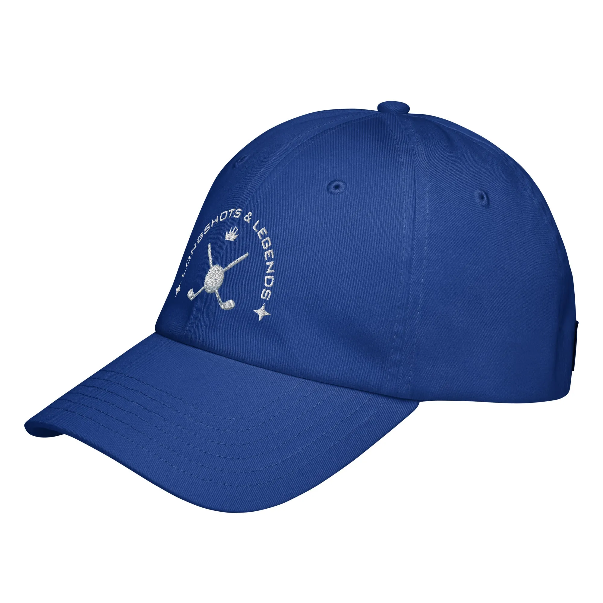 Personalized Golf Hat Embroidered Dad Hat Custom Ball Cap Golf Lovers Unisex Sports Apparel Custom embroidered Longshots & Legends Golf Hat