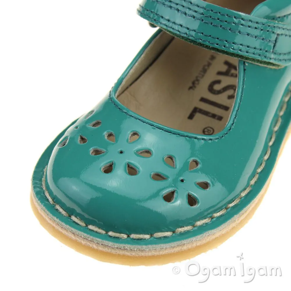 Petasil Ciara Girls Turquoise Shoe