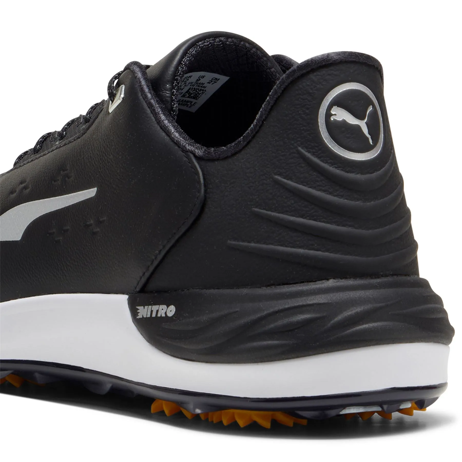 Phantomcat NITRO   Waterproof Golf Shoes Black/Silver - AW24