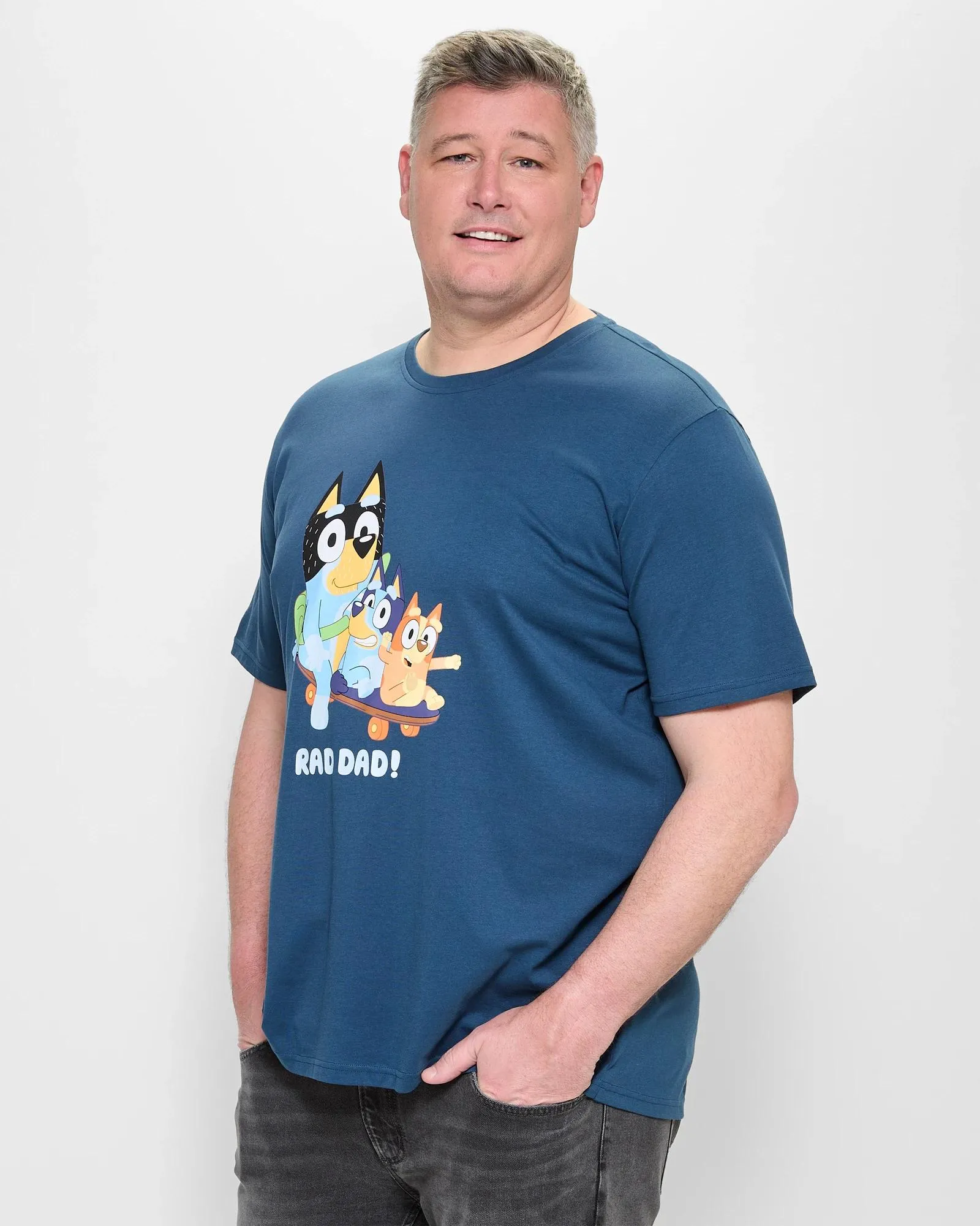 popular  Licensed Plus Size Bluey Rad Dad T-Shirt