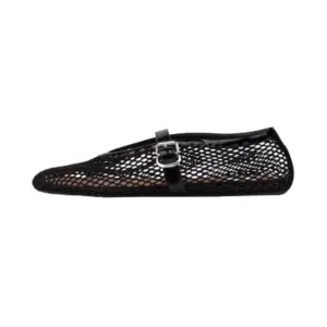 Pre Order:  Mesh Round Toe Flat Shoes