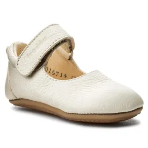 Prewalker Leather Mary Jane - White