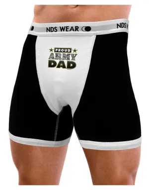 Proud Army Dad Mens Boxer Brief Underwear