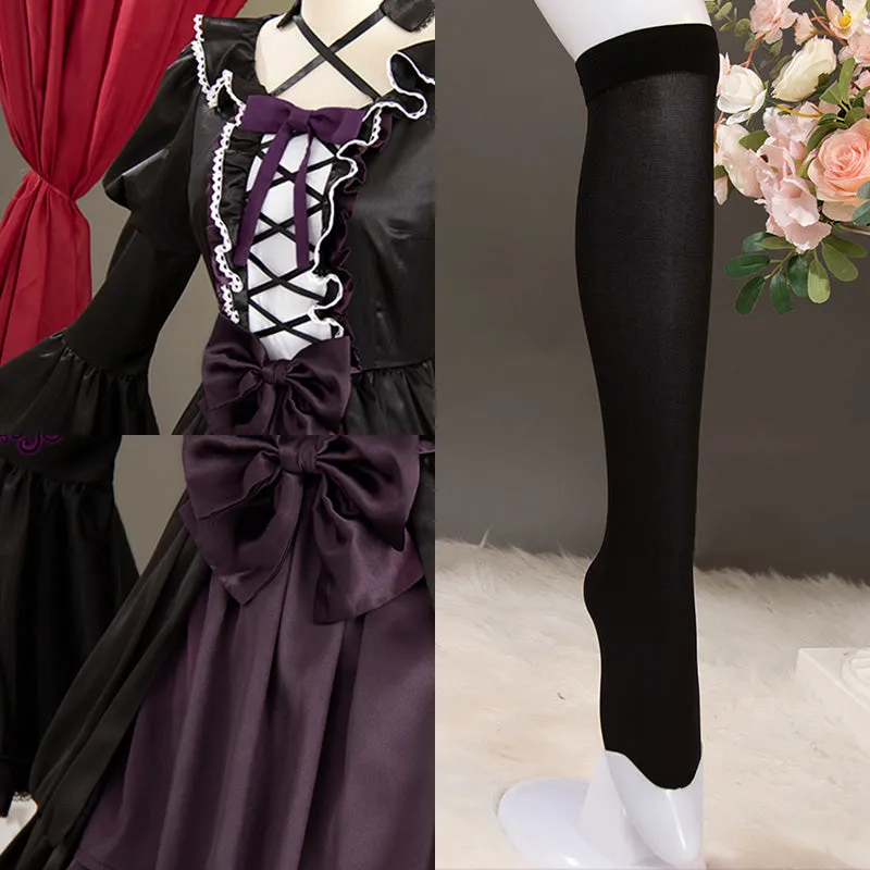 Puella Magi Madoka Magica the Movie: Rebellion and Don Quijote Collaboration Homura Akemi Cosplay Costume