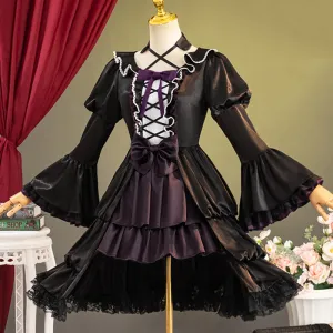 Puella Magi Madoka Magica the Movie: Rebellion and Don Quijote Collaboration Homura Akemi Cosplay Costume