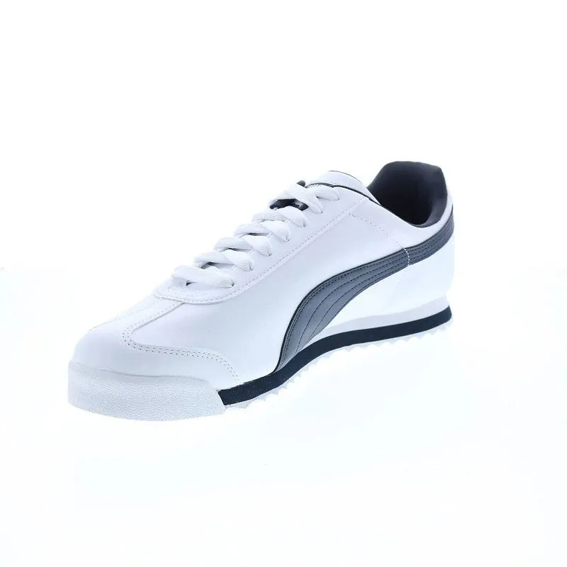 Puma Men's Roma Basic Shoes - White / Navy