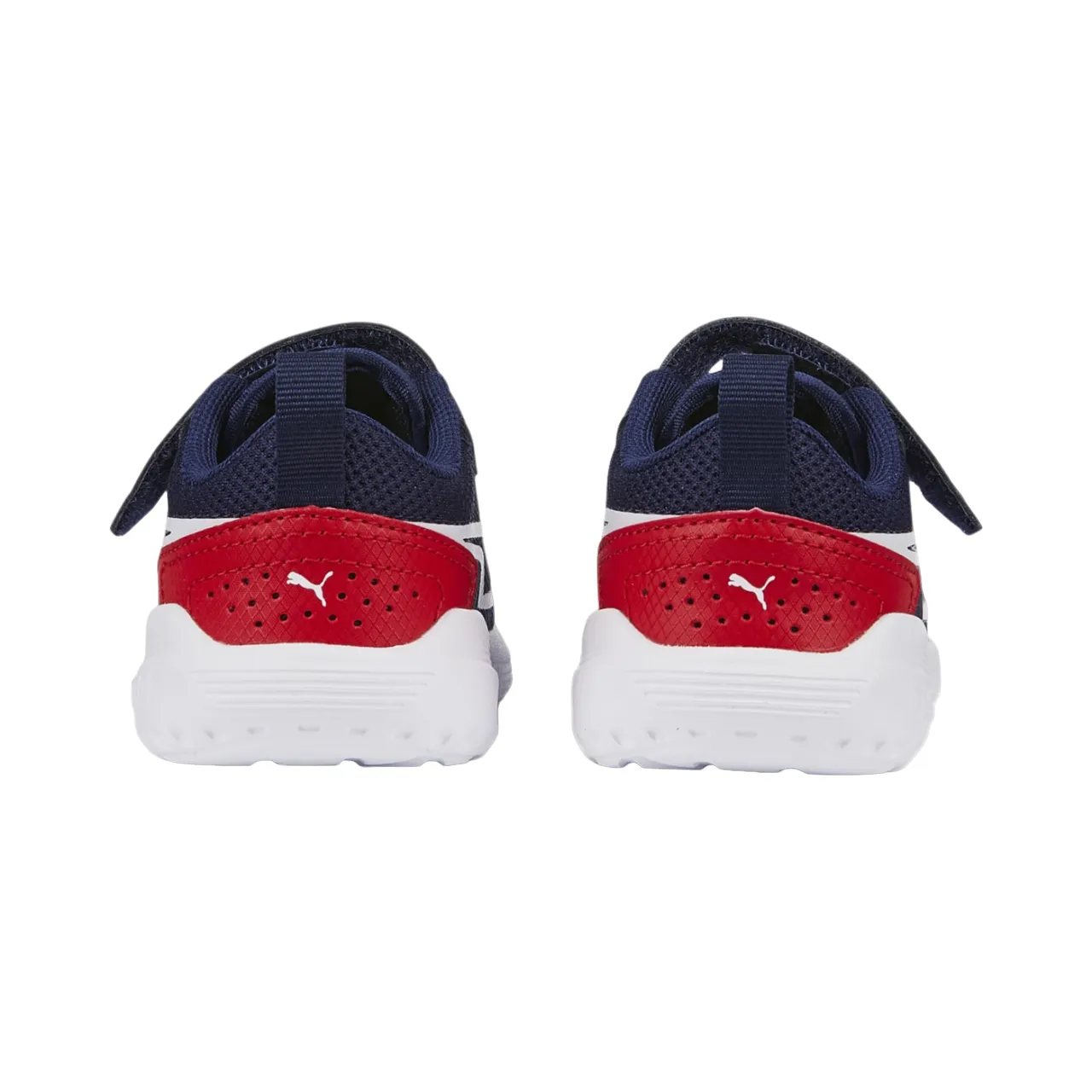 Puma scarpa da ginnastica da bambino All-Day Active 387388-07 blu-bianco-rosso