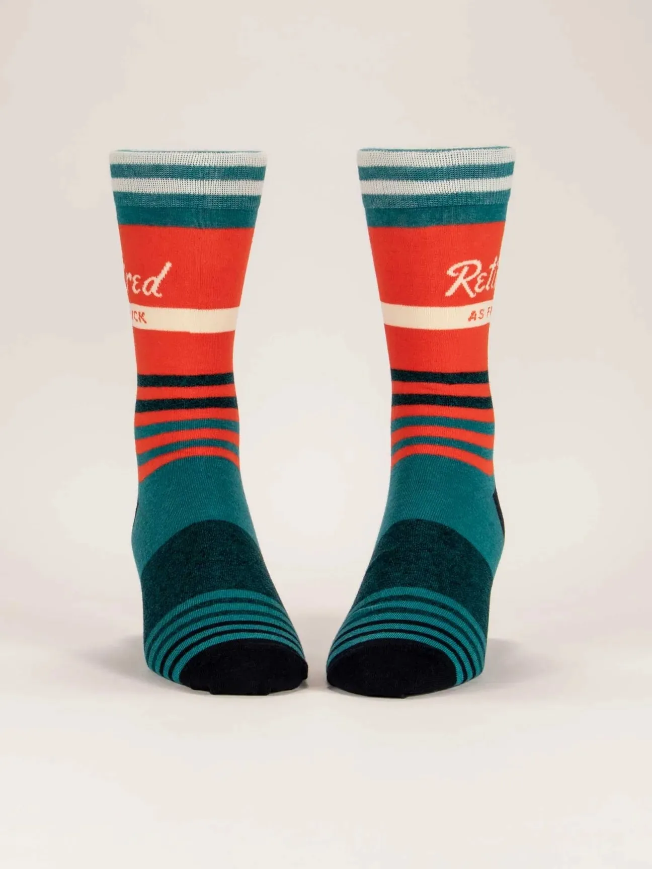 Retired As F*ck Men's Crew Socks