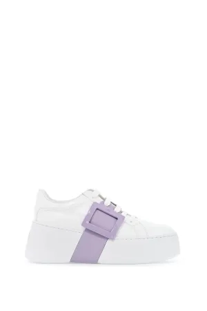 Roger Vivier Leather Viv' Skate Sneakers (Size - 36)