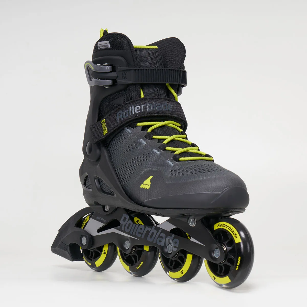 Rollerblade Macroblade 80 Mens Inline Skates - Black/Lime