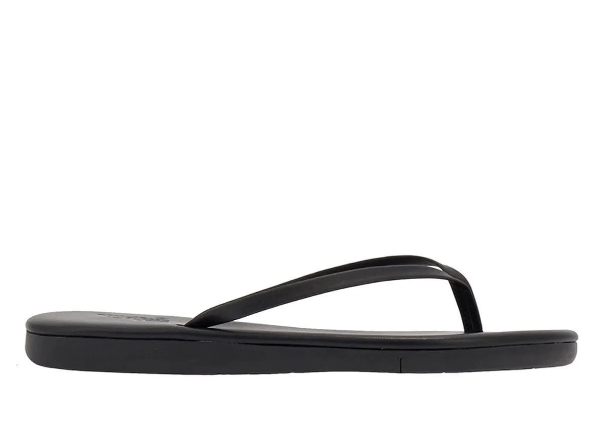 Saionara Flip Flop Sandals Black