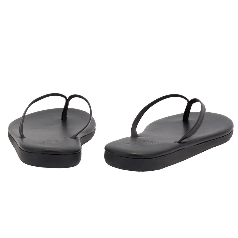 Saionara Flip Flop Sandals Black