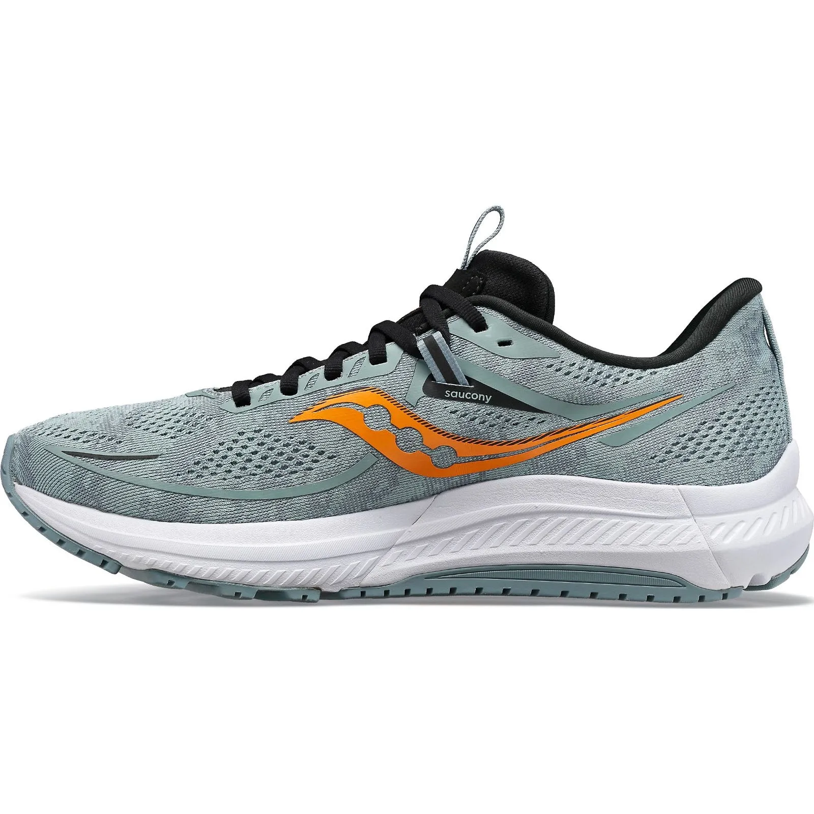 Saucony Men's Omni 21 Running Shoes Slate / Black