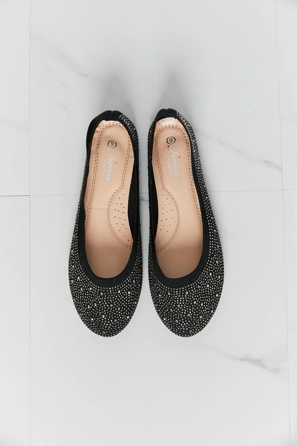 Shine Bright Rhinestone Flats