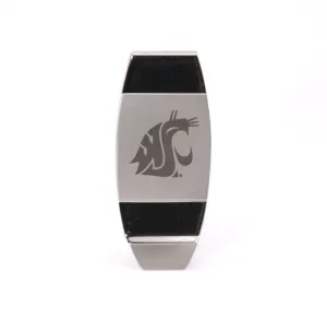 Silver Cougar Money Clip