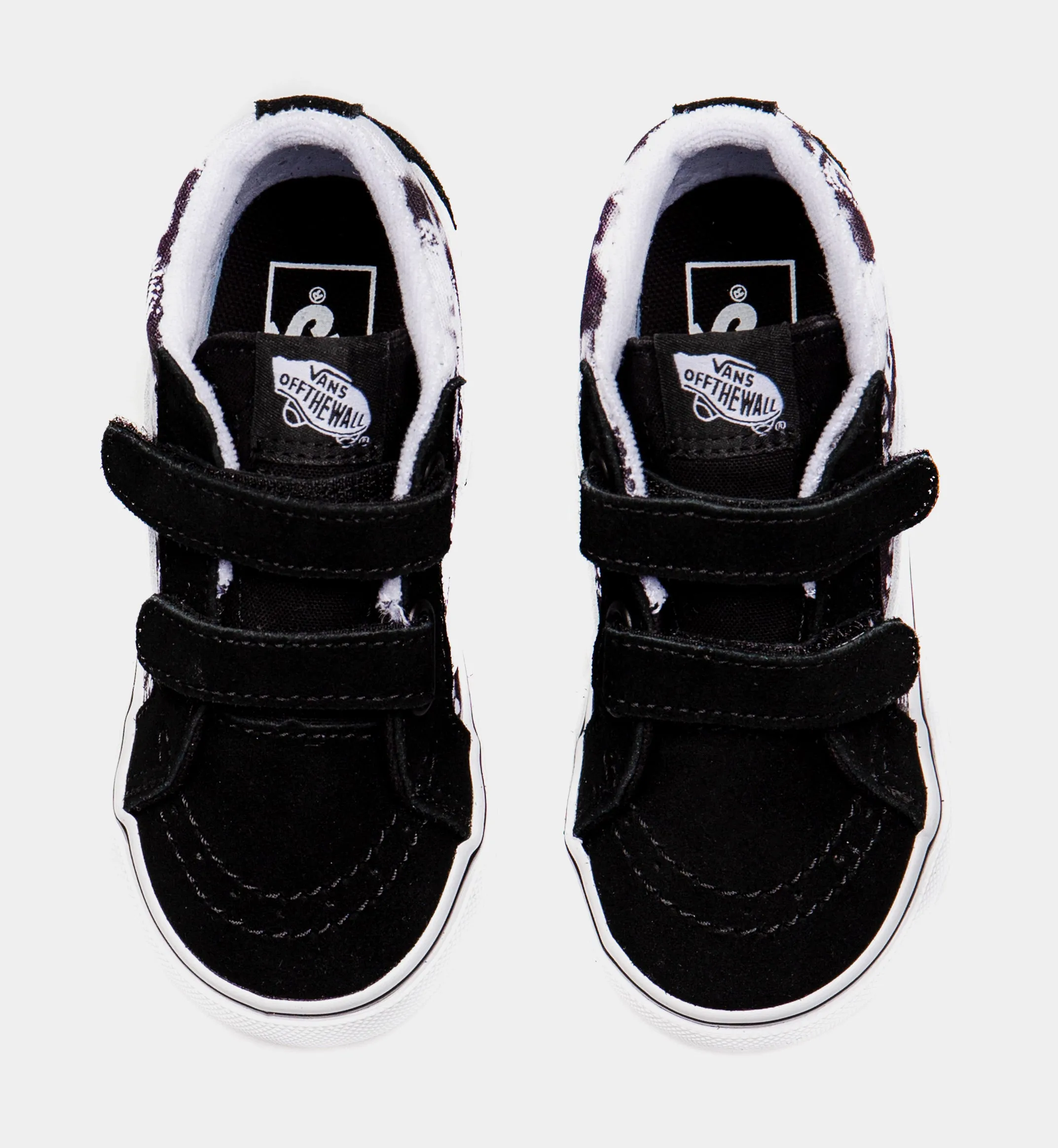 SK8 Mid Reissue V Skull Infant Toddler Lifestyle Shoe (Black/White)