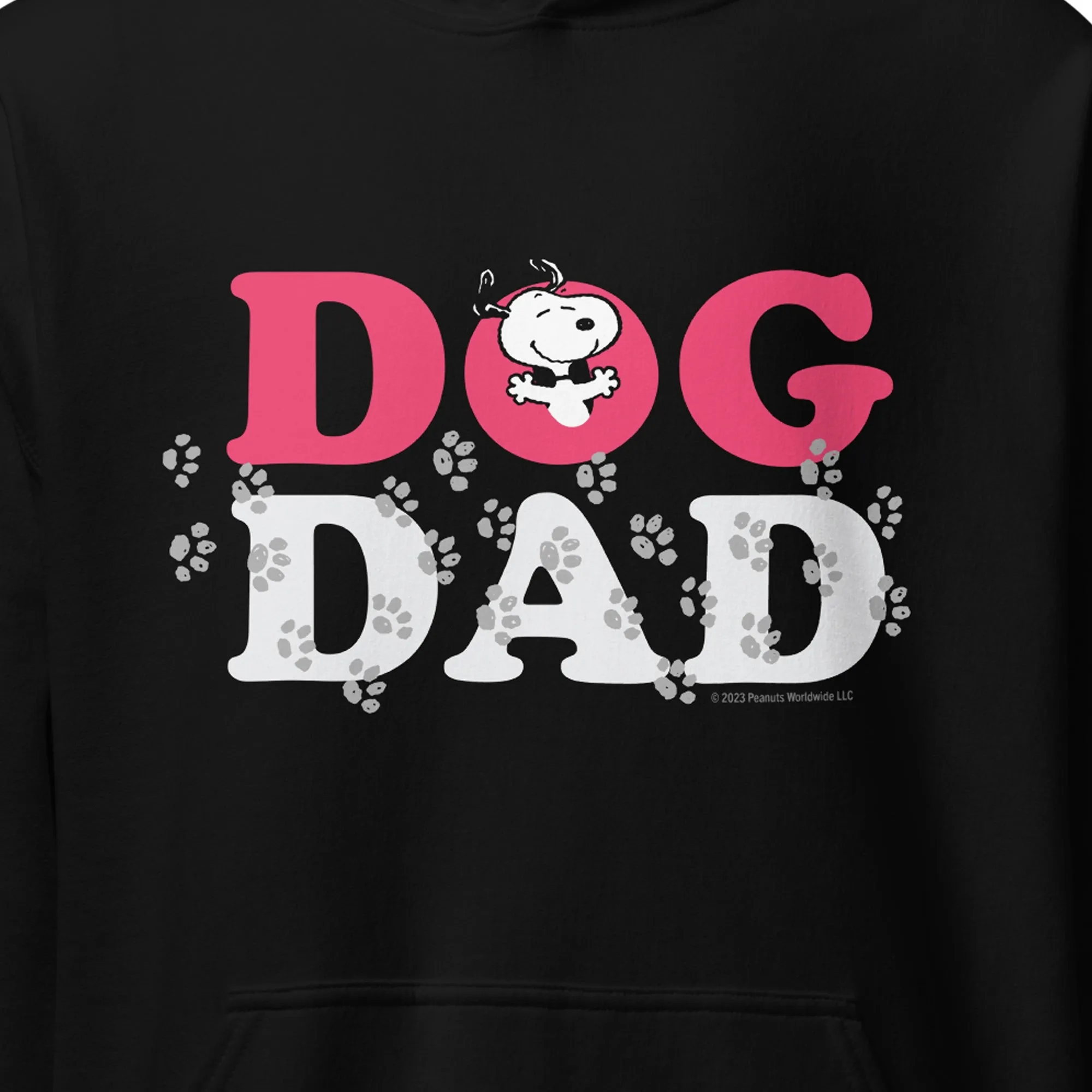 Snoopy Dog Dad Adult Hoodie