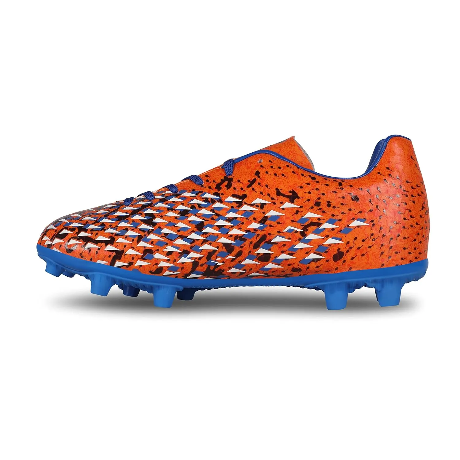 Speed King Football Shoes For Men (Orange)