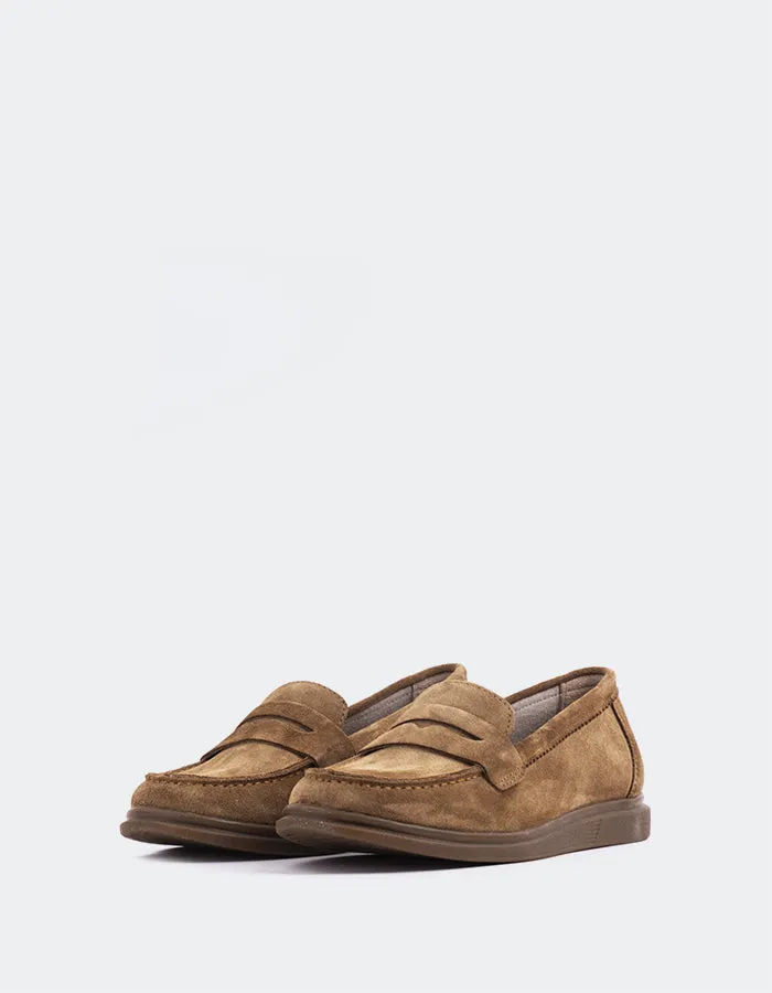 Sperry Cognac Suede