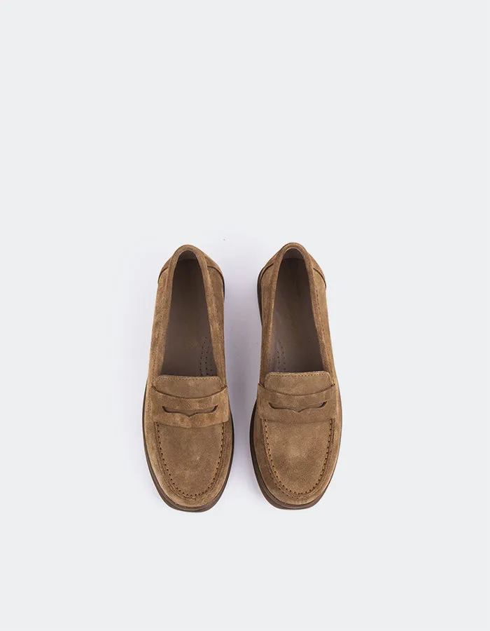 Sperry Cognac Suede