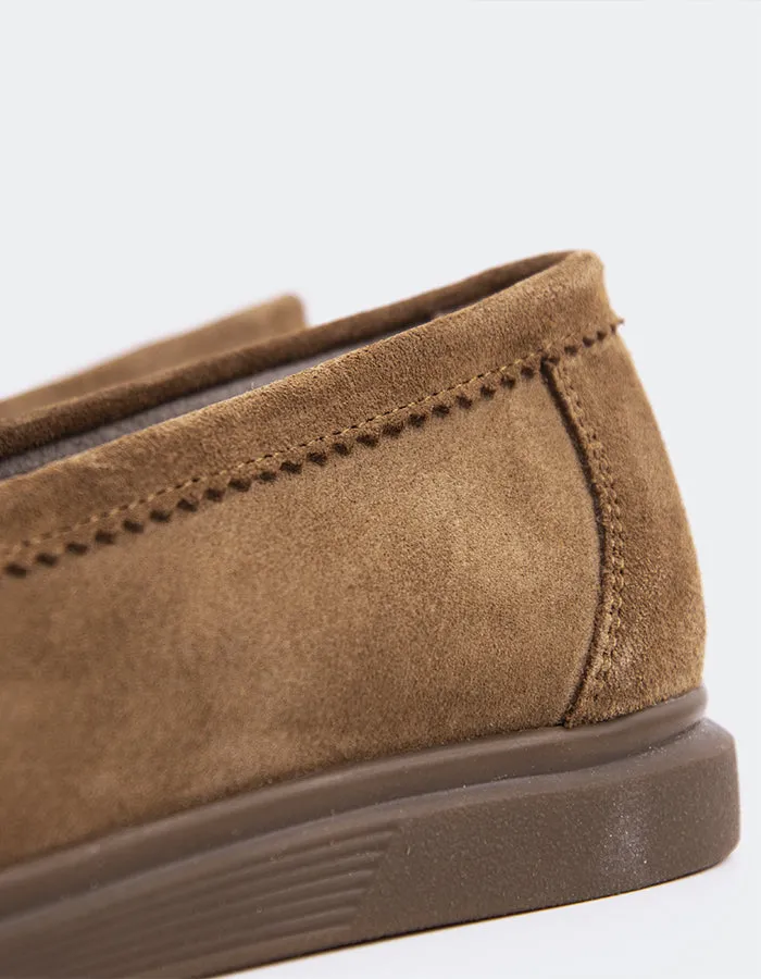 Sperry Cognac Suede