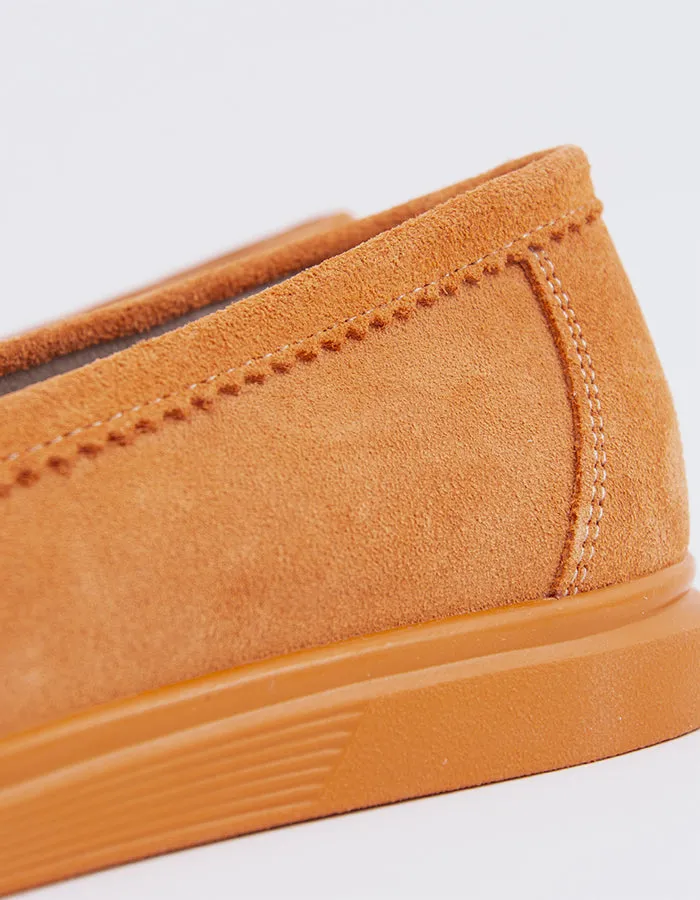 Sperry Orange Suede