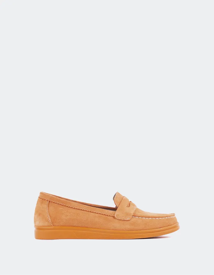 Sperry Orange Suede