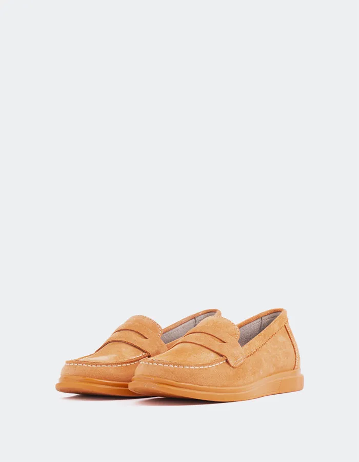 Sperry Orange Suede