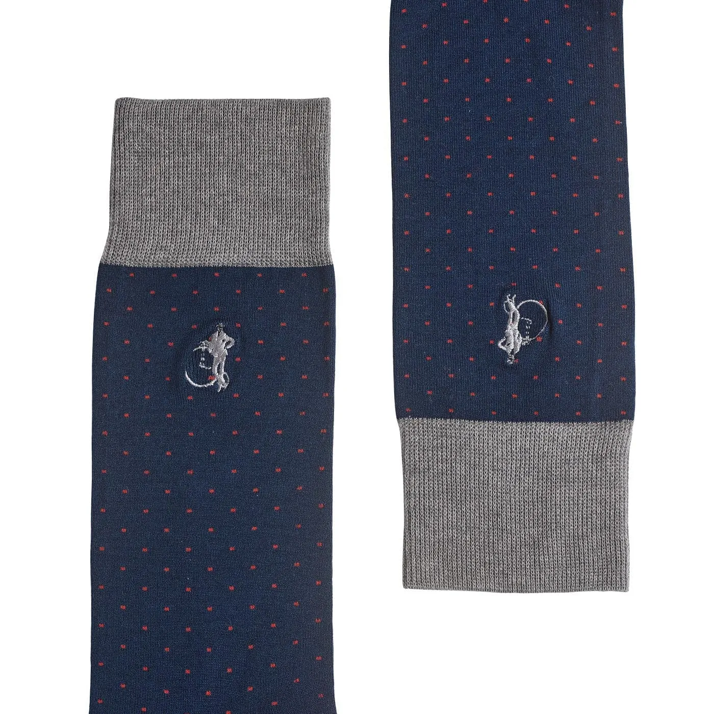 Spot of Style Socks - Navy