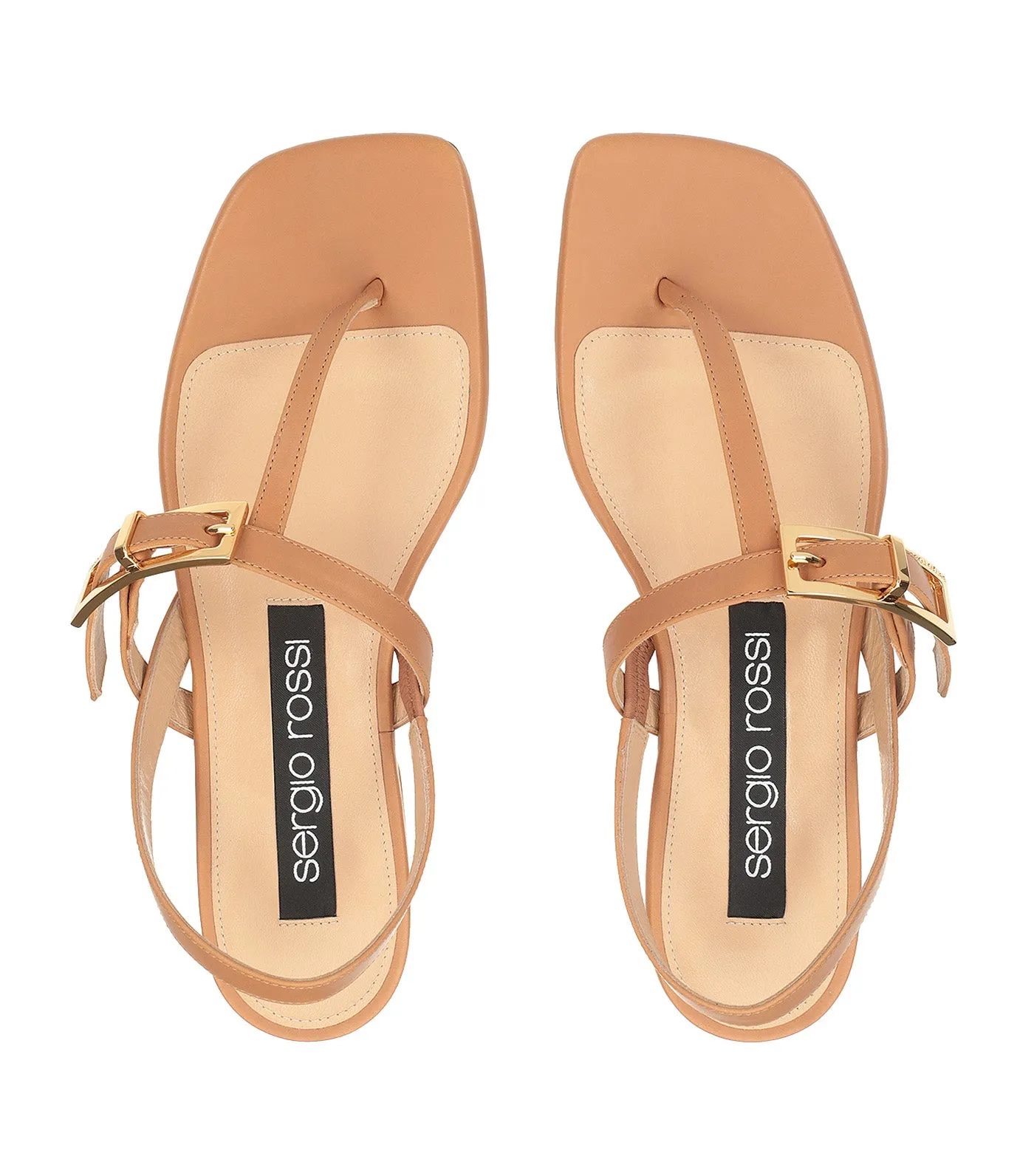 Sr Nora Sandal Flat Tan