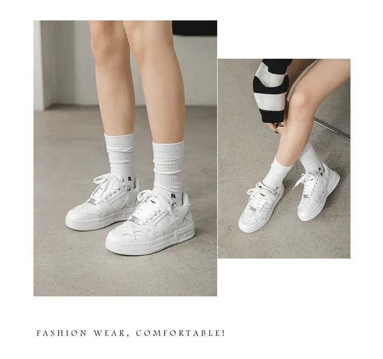 Star Eli1 Skate Sneakers - White