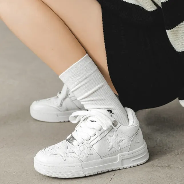 Star Eli1 Skate Sneakers - White