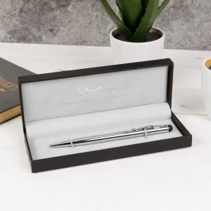 Stratton Ballpoint Pen Silver Barrel with Stylus