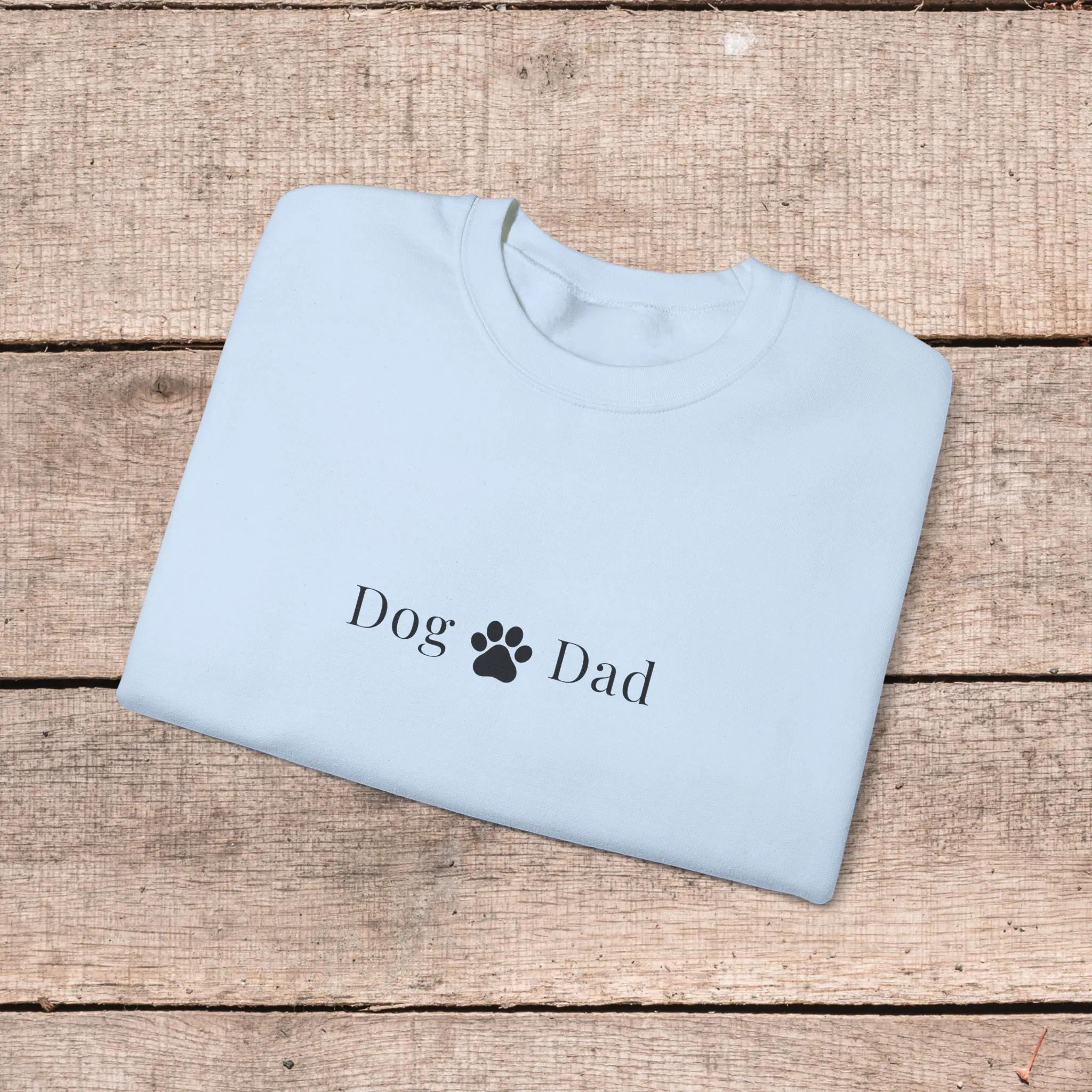 Stylish Dog Dad Sweatshirt - Crewneck Sweatshirt for Dog Lovers and Pet Owners