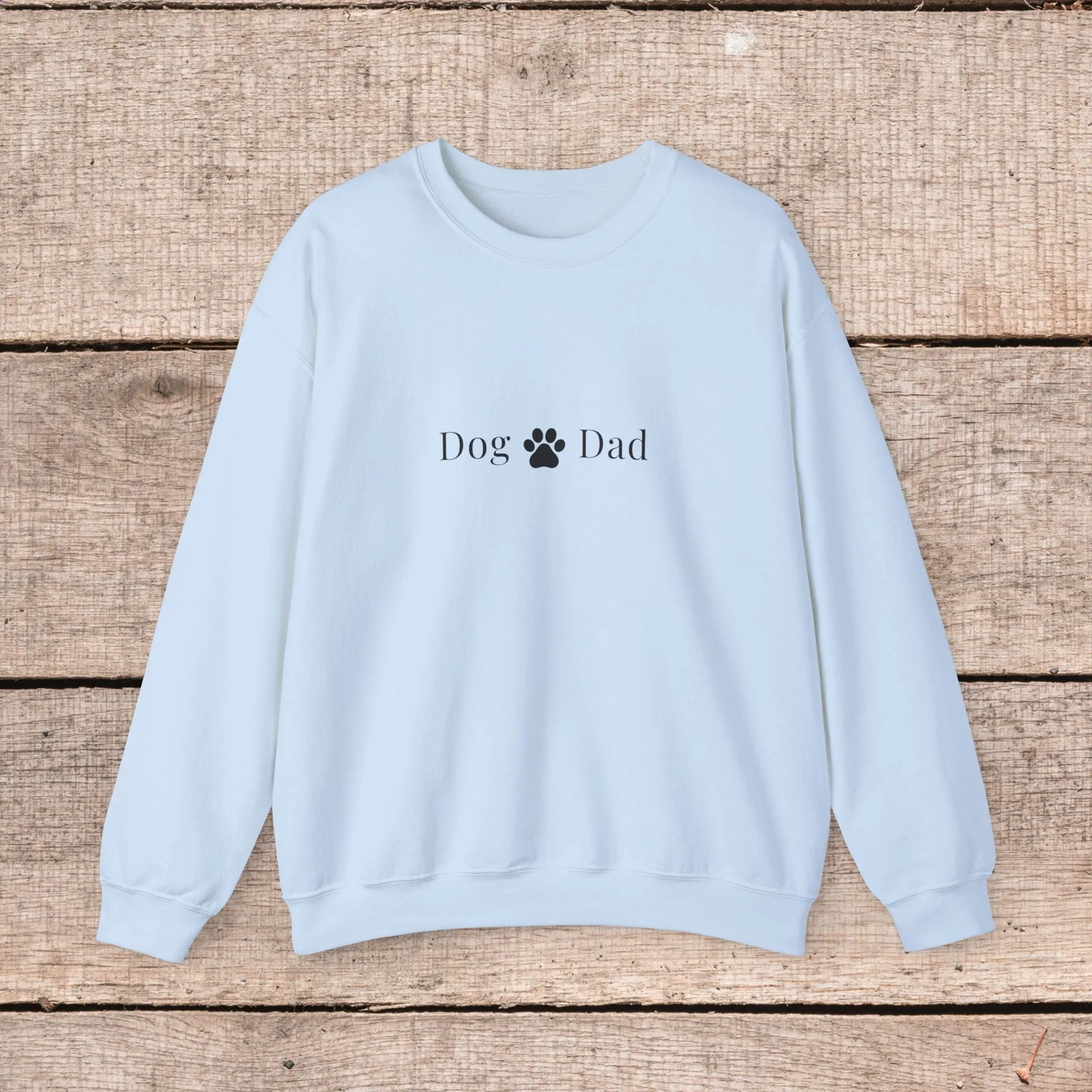 Stylish Dog Dad Sweatshirt - Crewneck Sweatshirt for Dog Lovers and Pet Owners