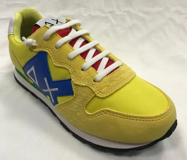 Sun 68 scarpa Tom Logo Patch boy's Z30310 23 giallo